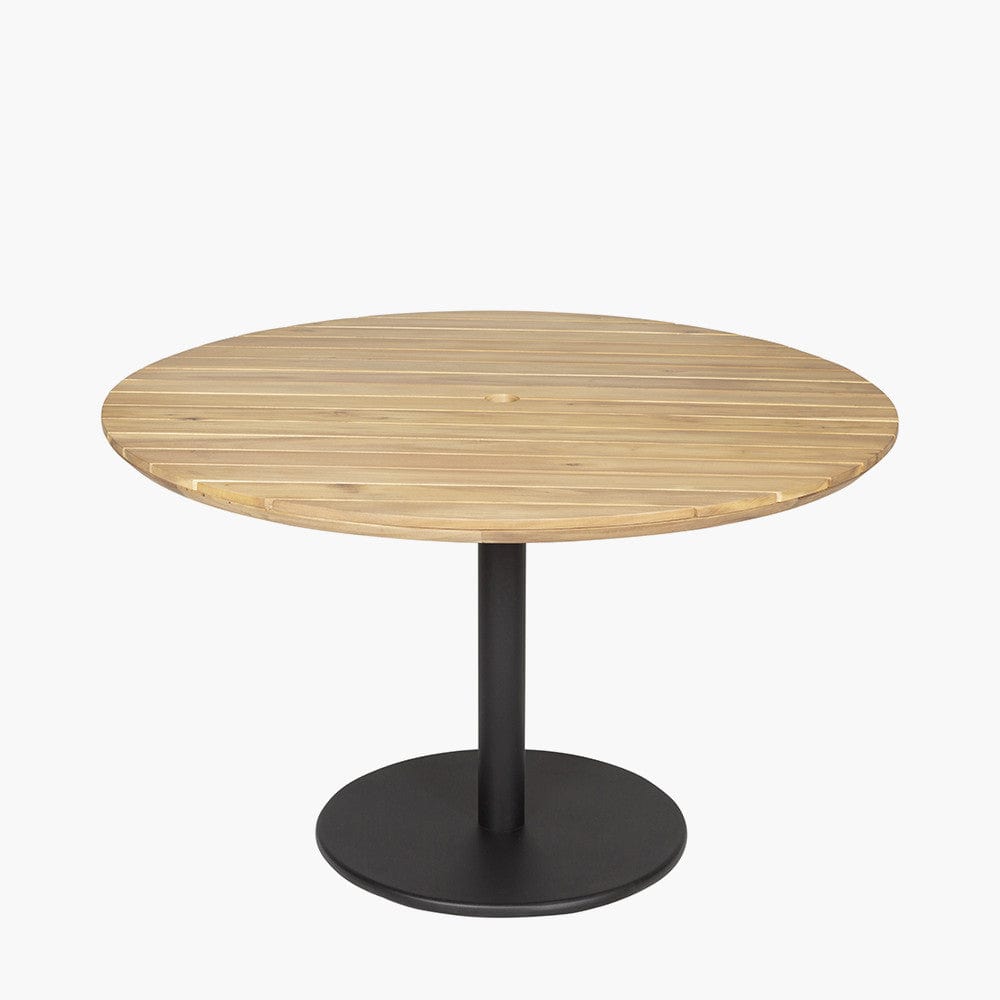 Pacific Lifestyle Outdoors Dakota Natural Wheat Outdoor 4 Seater Dining Set House of Isabella UK