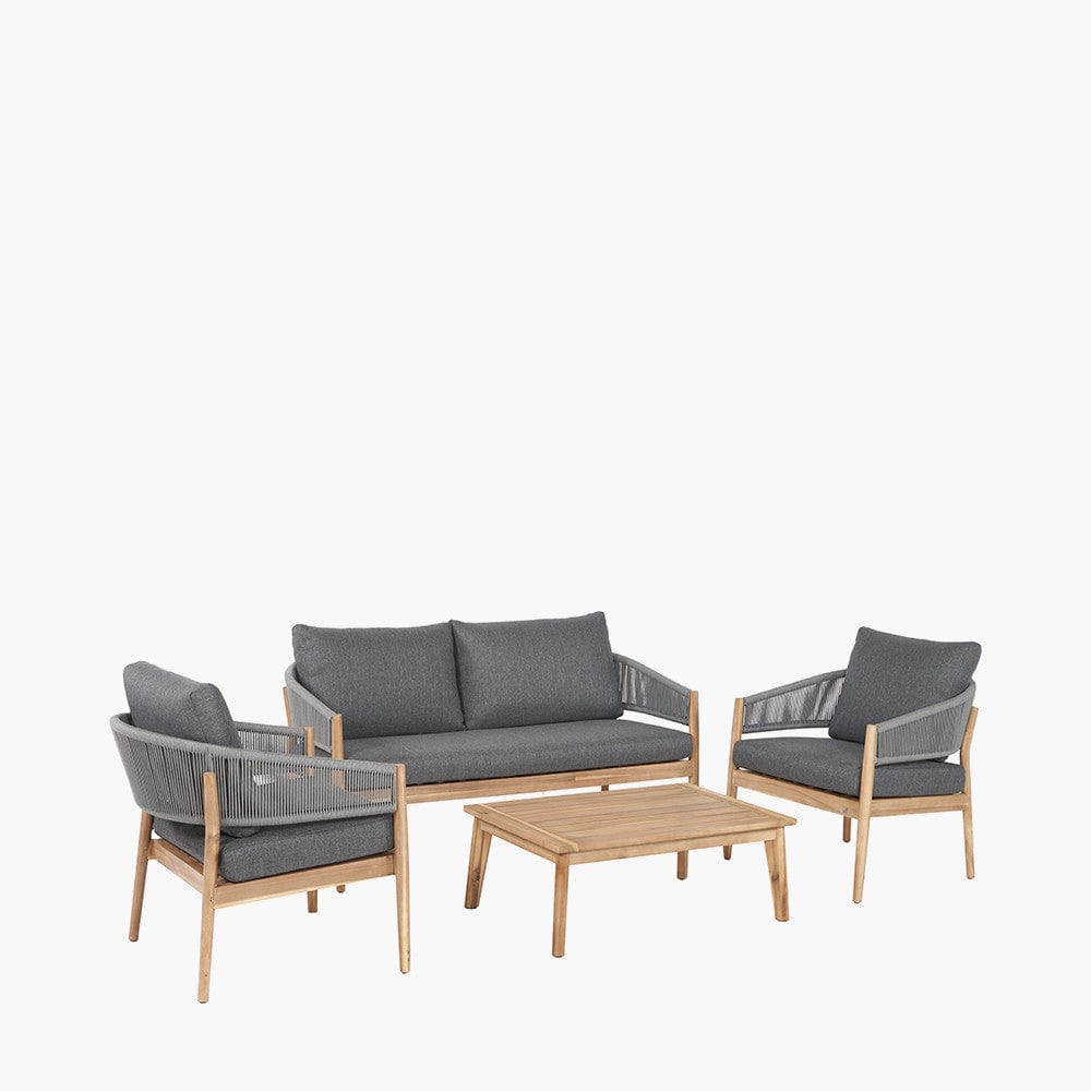 Denver Grey Outdoor Seating Set.