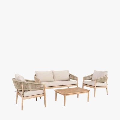 Pacific Lifestyle Outdoors Denver Sage Green Lounge Set House of Isabella UK