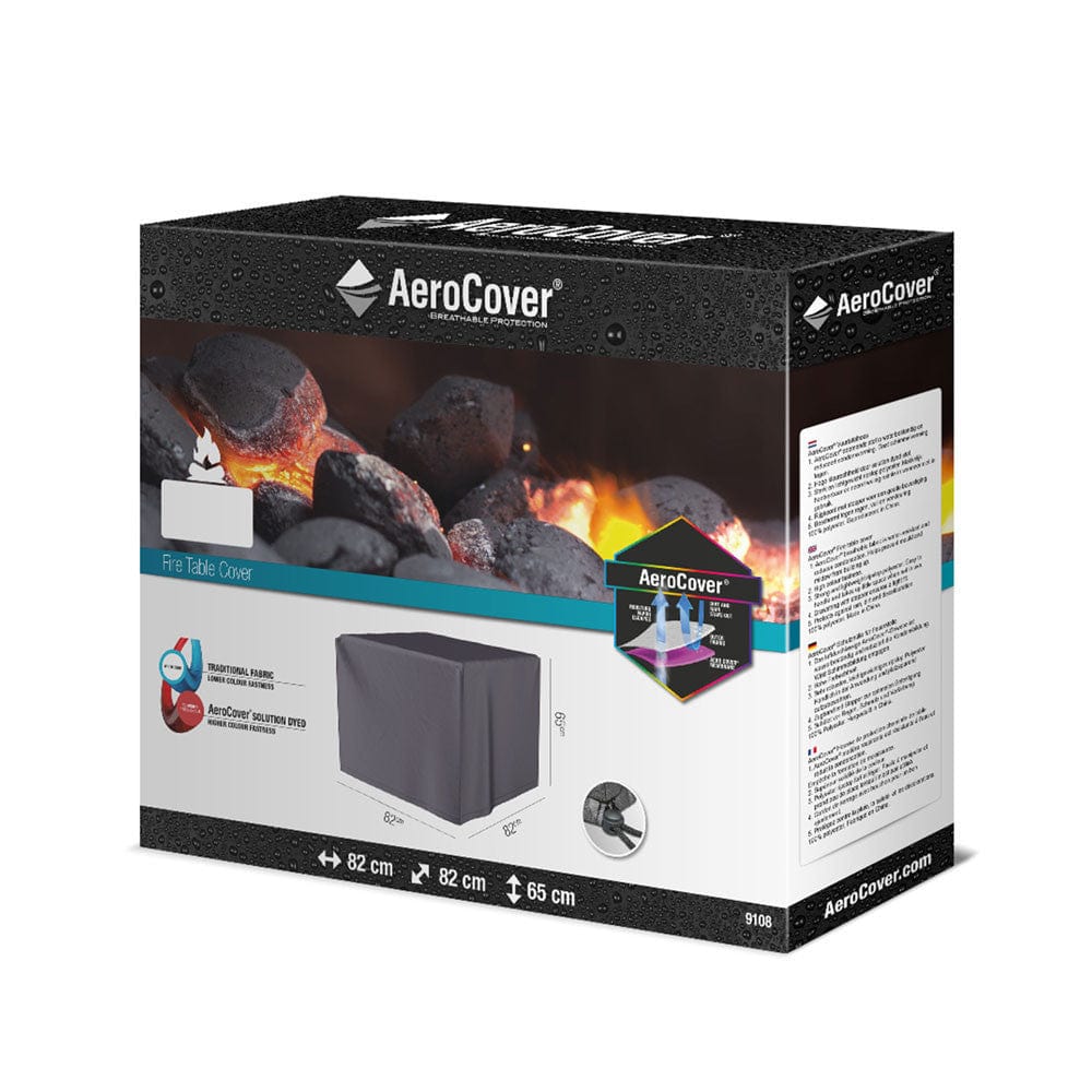 Firetable Aerocover 82x82x65cm high.