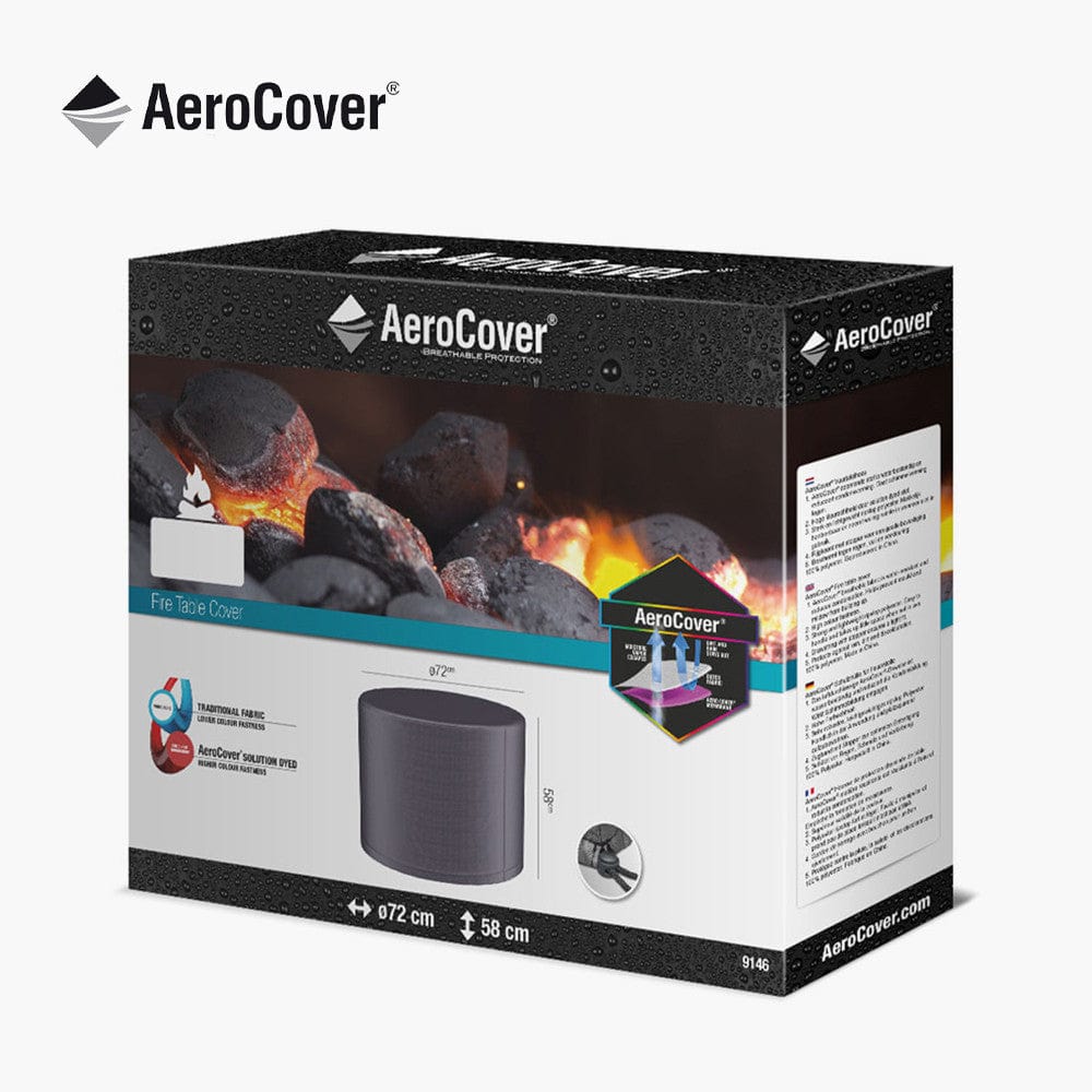 Firetable Aerocover Round 72x58cm high.