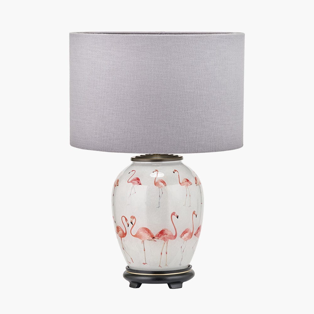 Flamingo Medium Glass Table Lamp Base.
