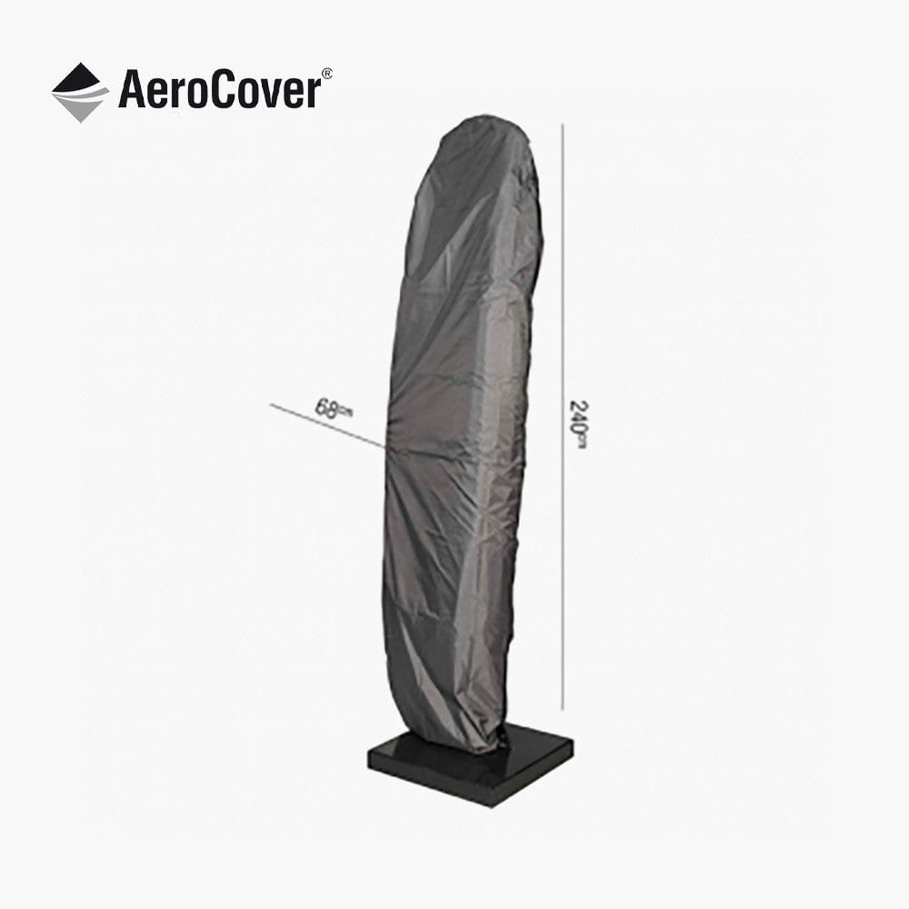 Free Arm Parasol Aerocover 240 x 68cm.