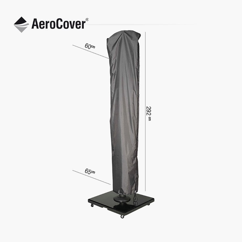 Free Arm Parasol Aerocover 292 x 60/65cm.