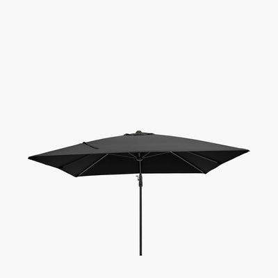 Pacific Lifestyle Outdoors Glow Challenger T2 3m Square Anthracite Parasol House of Isabella UK