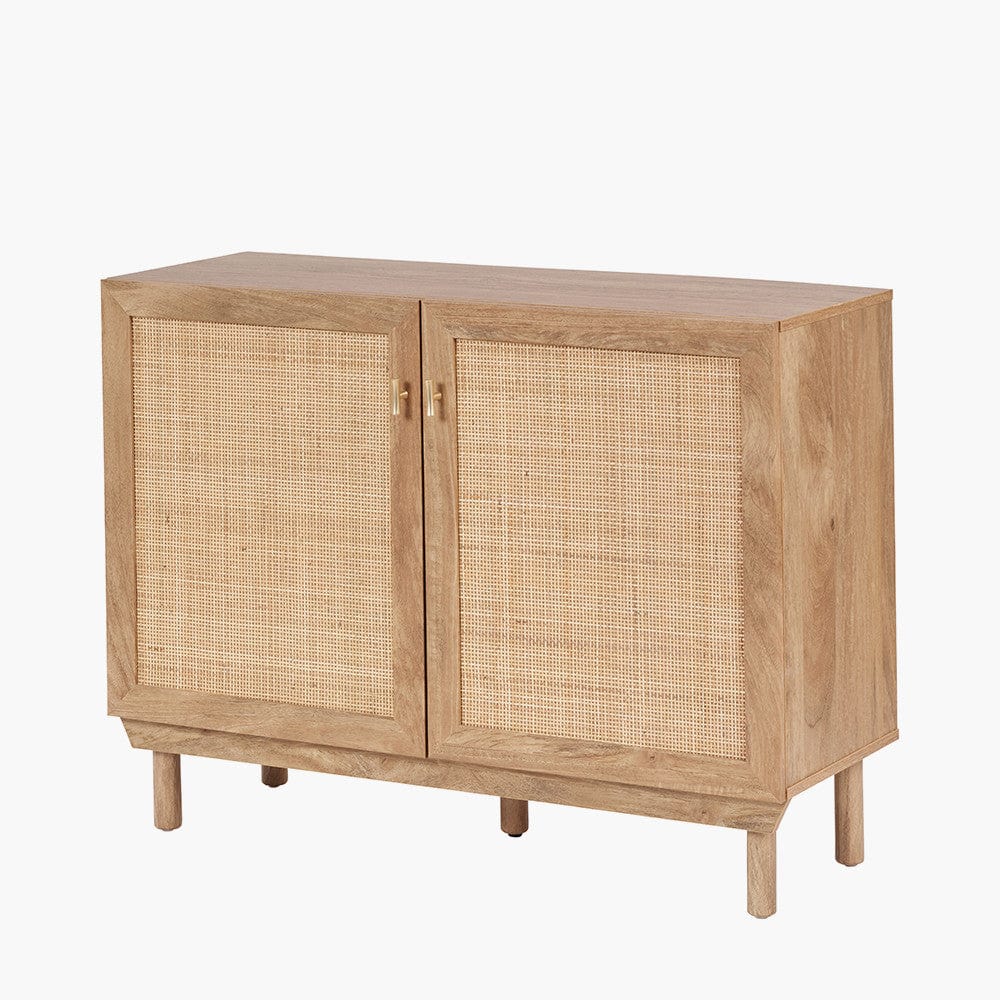 Henrik Natural Rattan 2 Door Cabinet.