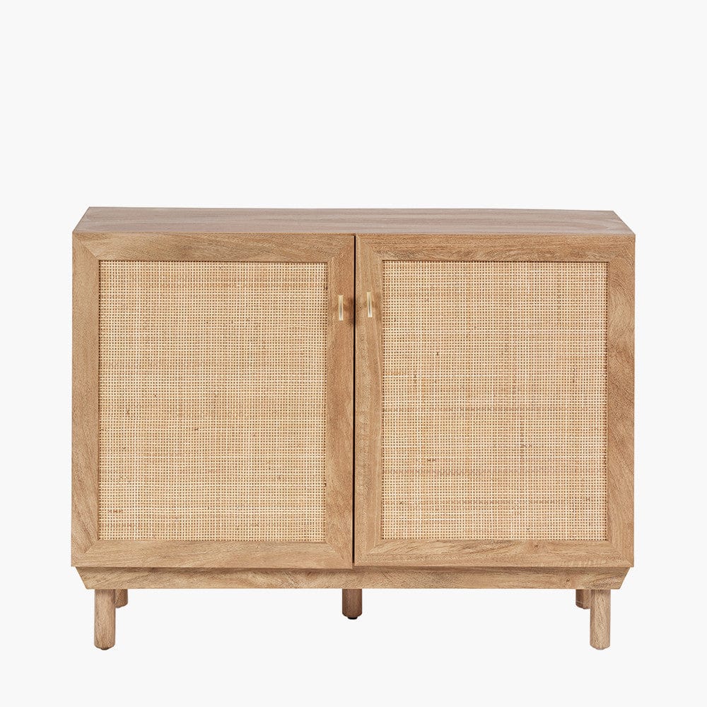 Henrik Natural Rattan 2 Door Cabinet.