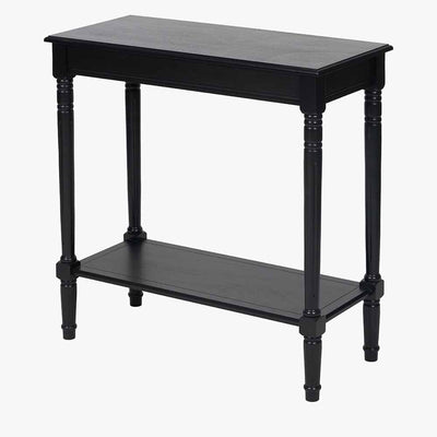 Pacific Lifestyle Outdoors Heritage Black Pine Wood Console Table House of Isabella UK