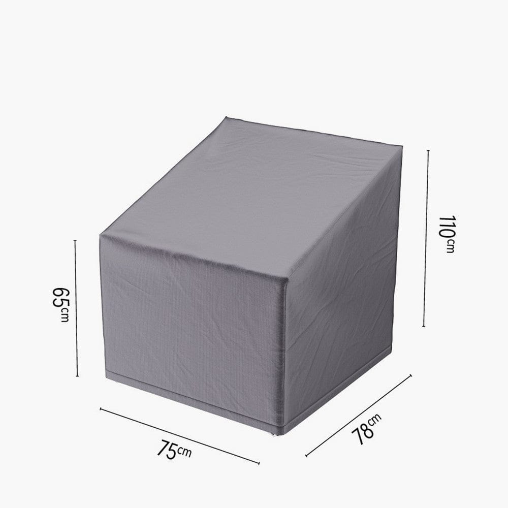 High Back Lounge Chair Aerocover 75x78x110cm.