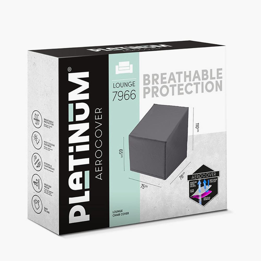 High Back Lounge Chair Aerocover 75x78x110cm.