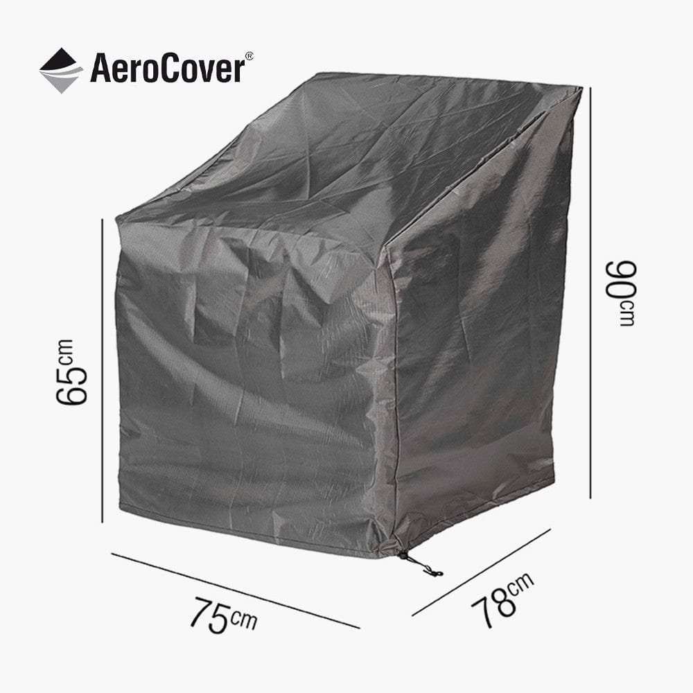 High Back Lounge Chair Aerocover 75x78x90cm.