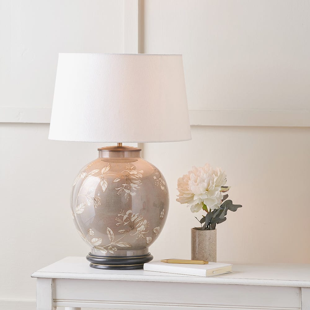 Honeysuckle Large Glass Table Lamp Base.