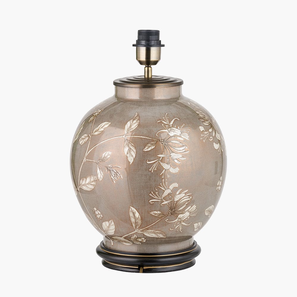 Pacific Lifestyle Outdoors Honeysuckle Large Glass Table Lamp Base House of Isabella UK