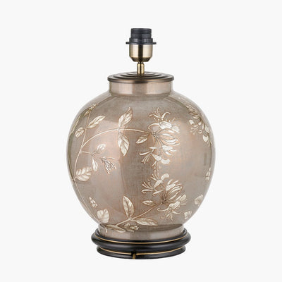 Pacific Lifestyle Outdoors Honeysuckle Large Glass Table Lamp Base House of Isabella UK