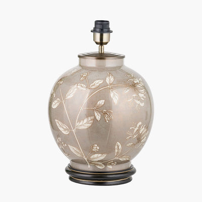 Pacific Lifestyle Outdoors Honeysuckle Large Glass Table Lamp Base House of Isabella UK