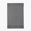Indoor Outdoor Recycled PET Yarn Black and White Inca Design Rug.