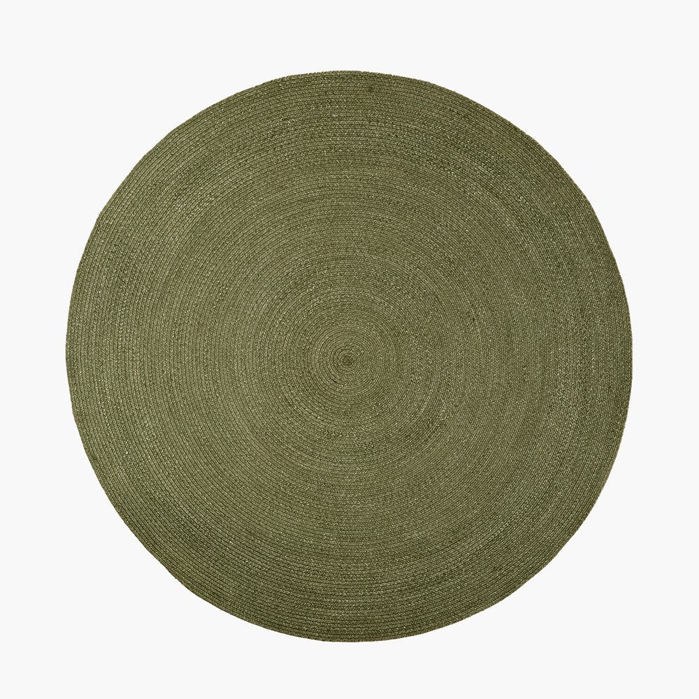 Indoor Outdoor Sage Tweed Design Rug.