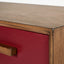 Klee Mulberry Pine Wood 3 Drawer Unit.