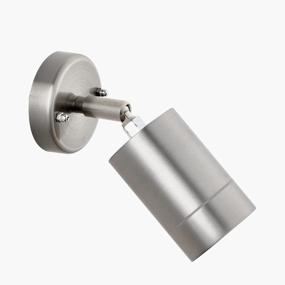 Lantana Brushed Steel Adjustable Directional Spot Light.