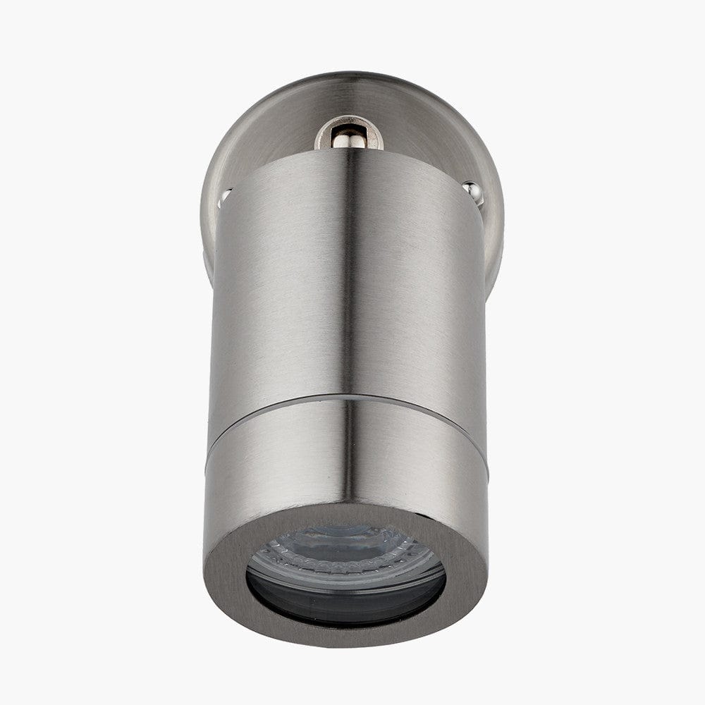 Lantana Brushed Steel Adjustable Directional Spot Light.
