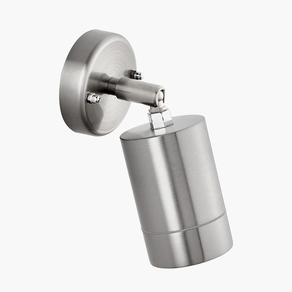 Lantana Brushed Steel Adjustable Directional Spot Light.