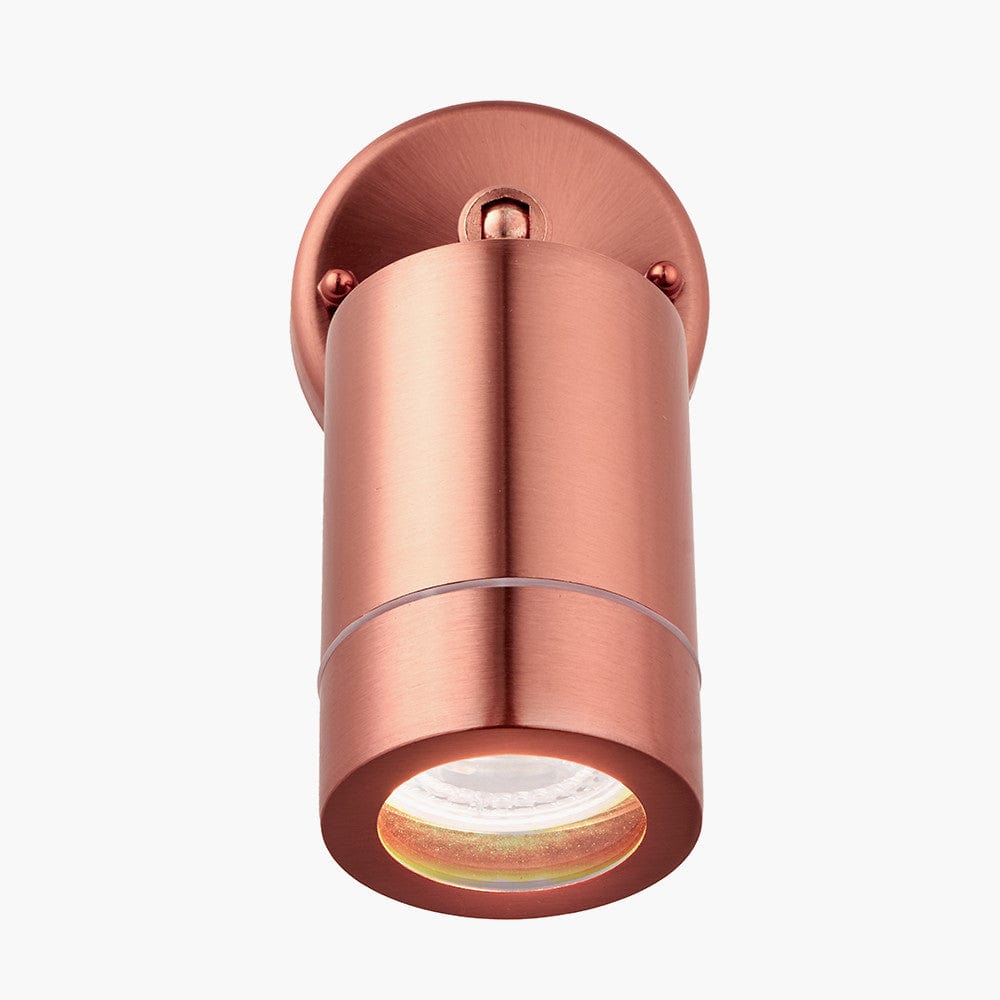 Pacific Lifestyle Outdoors Lantana Copper Adjustable Directional Spot Light House of Isabella UK