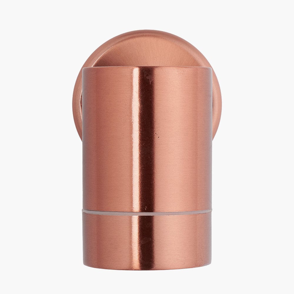 Lantana Copper Metal Fixed Spot Wall Light.