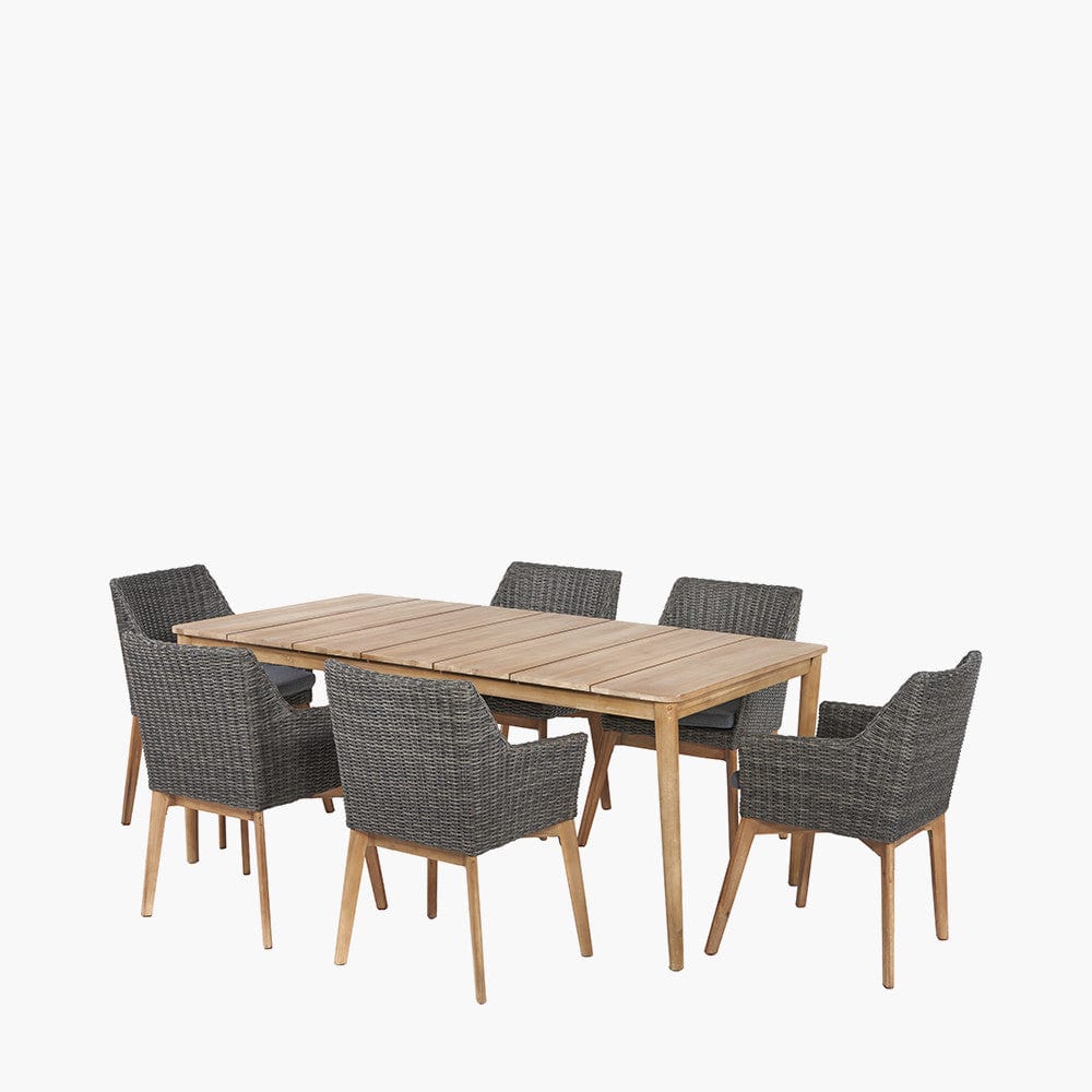 Larissa Dining Set Kubu Grey K/D.