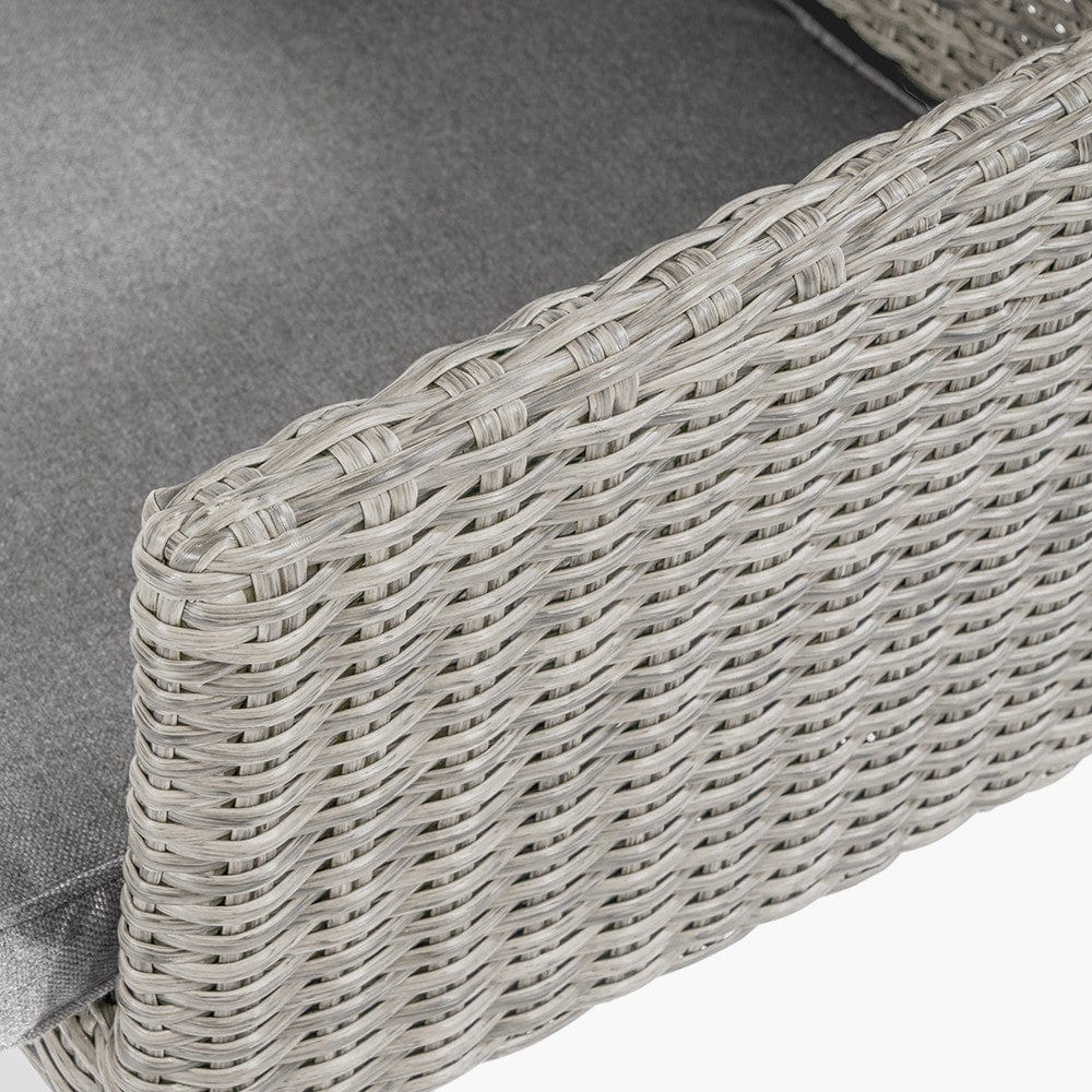 Larissa Dining Set Light Kubu Grey K/D.