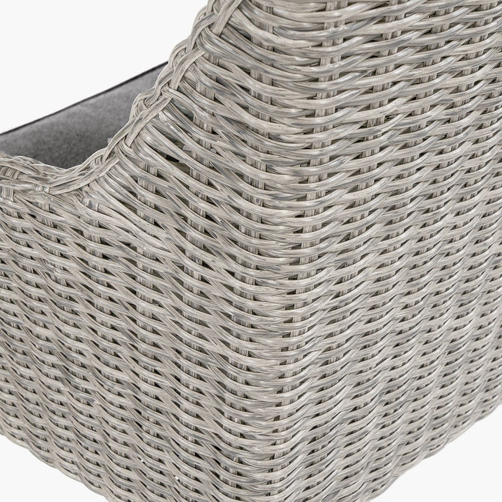 Larissa Dining Set Light Kubu Grey K/D.