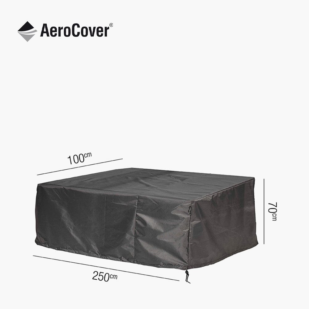 Lounge Bench Aerocover 250 x 100 x 70cm high.