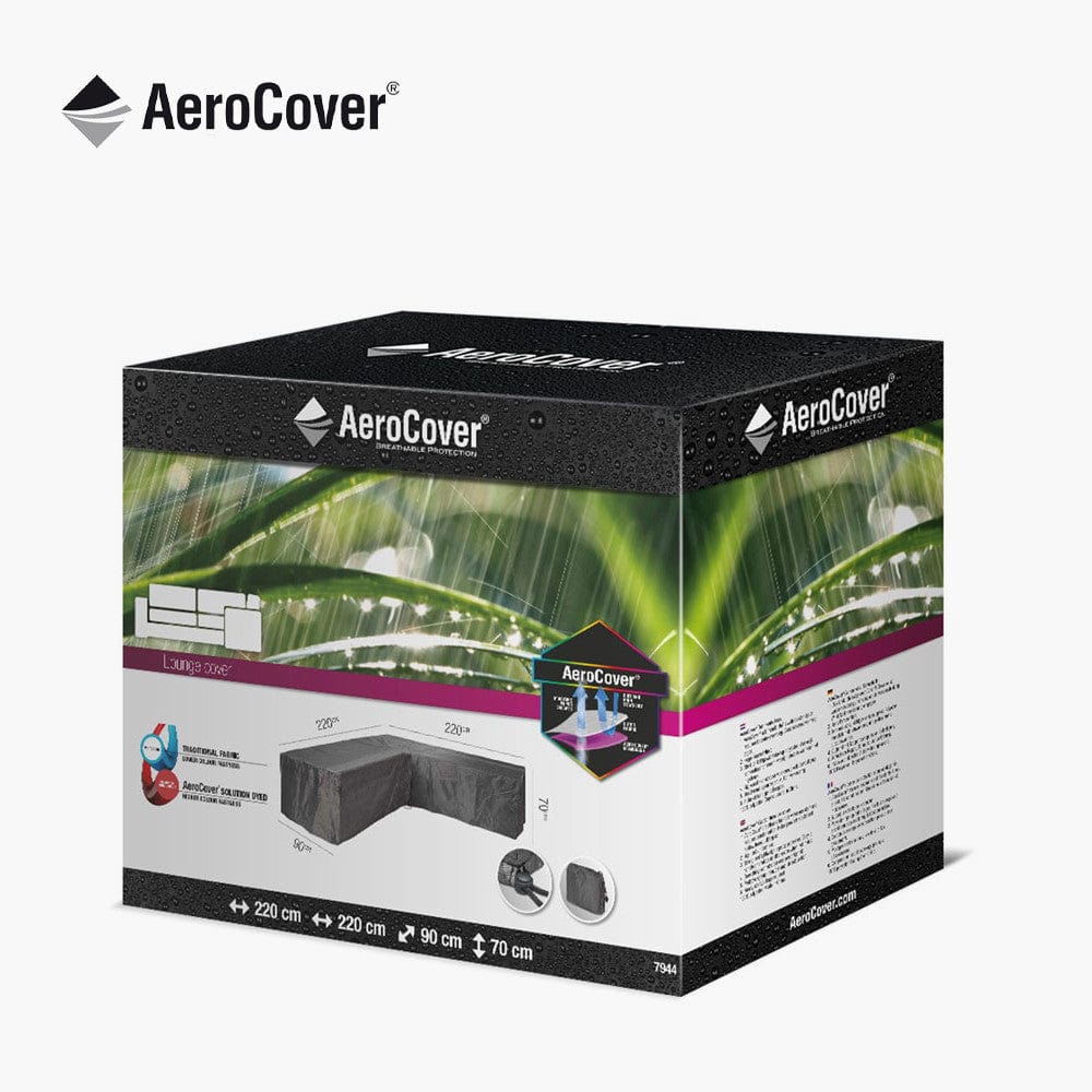 Lounge Set Aerocover L-Shape 220 x 220 x 90 x 70.