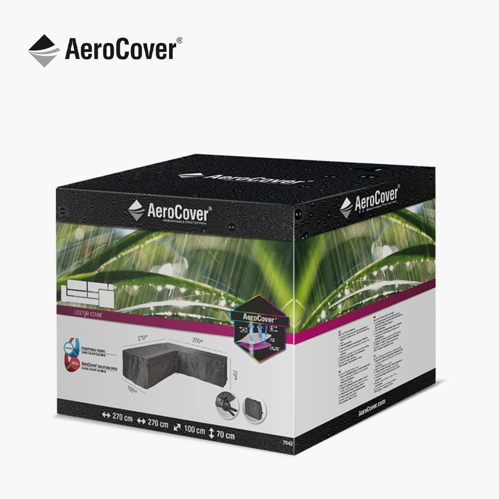 Lounge Set Aerocover L-Shape 270 x 270 x 100 x 70.