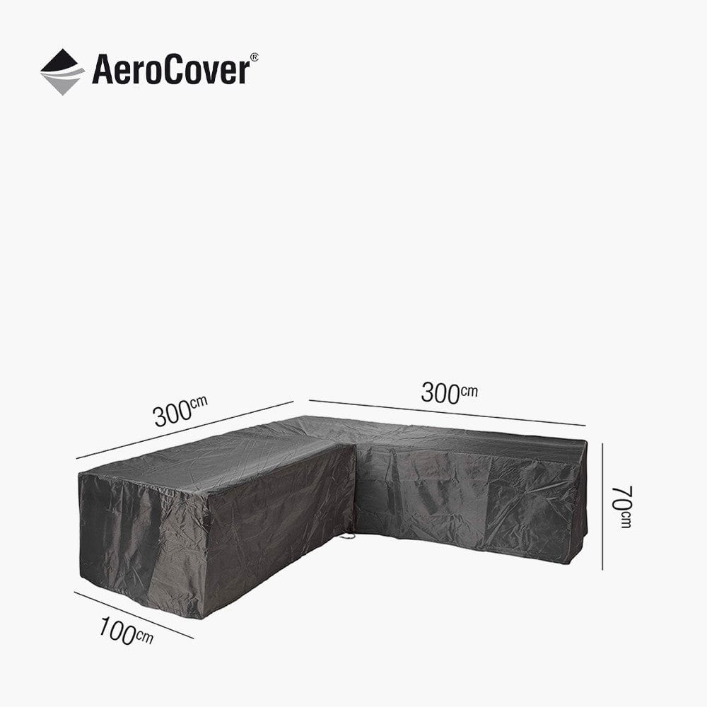Lounge Set Aerocover L-Shape 300 x 300 x 100 x 70.