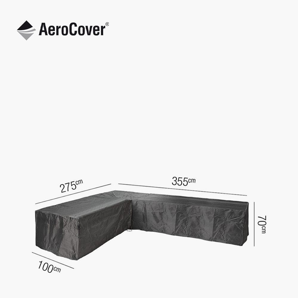 Lounge Set Aerocover Right Hand L-Shape 355 x 275 x 100 x 70.