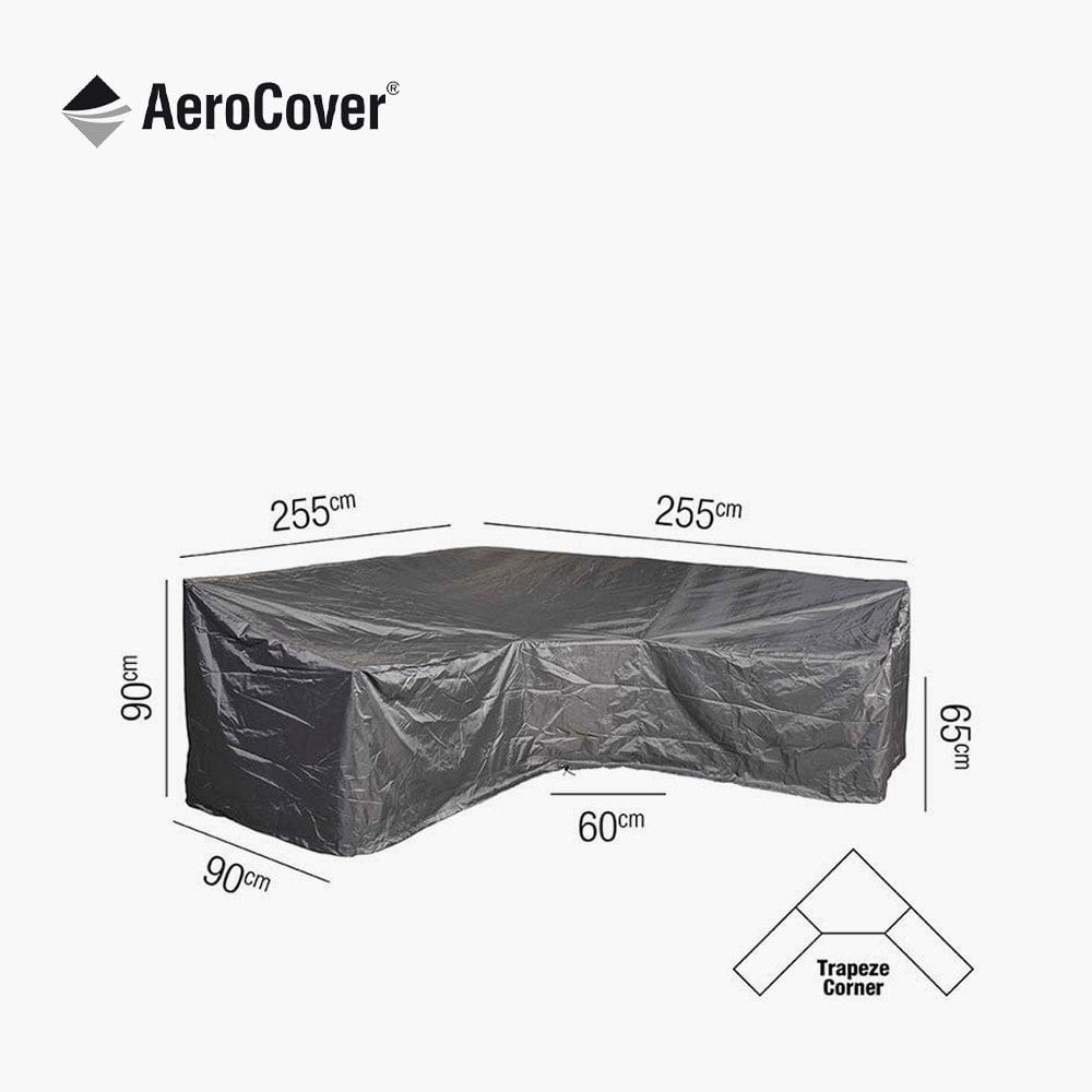 Pacific Lifestyle Outdoors Lounge Set Aerocover Trapeeze 255x255x90x65x90cm House of Isabella UK