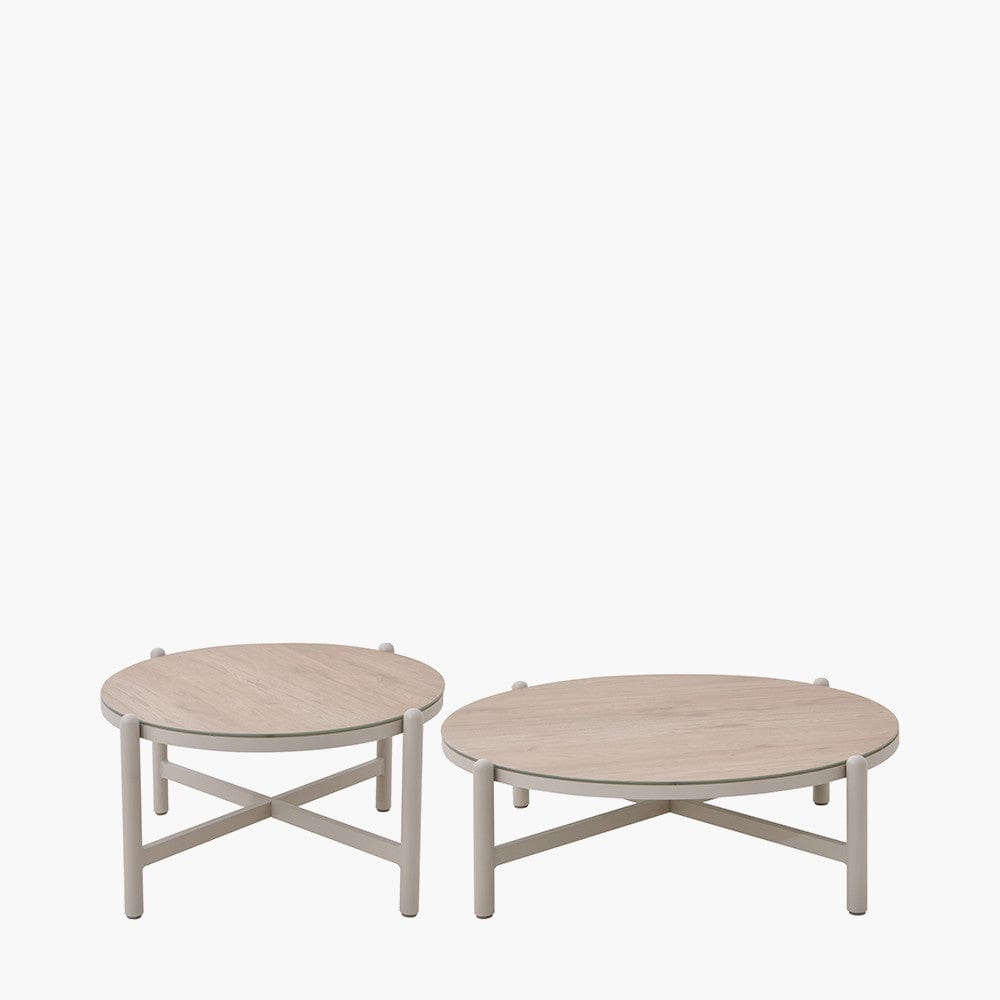 Martic Outdoor Set of 2 Tables.