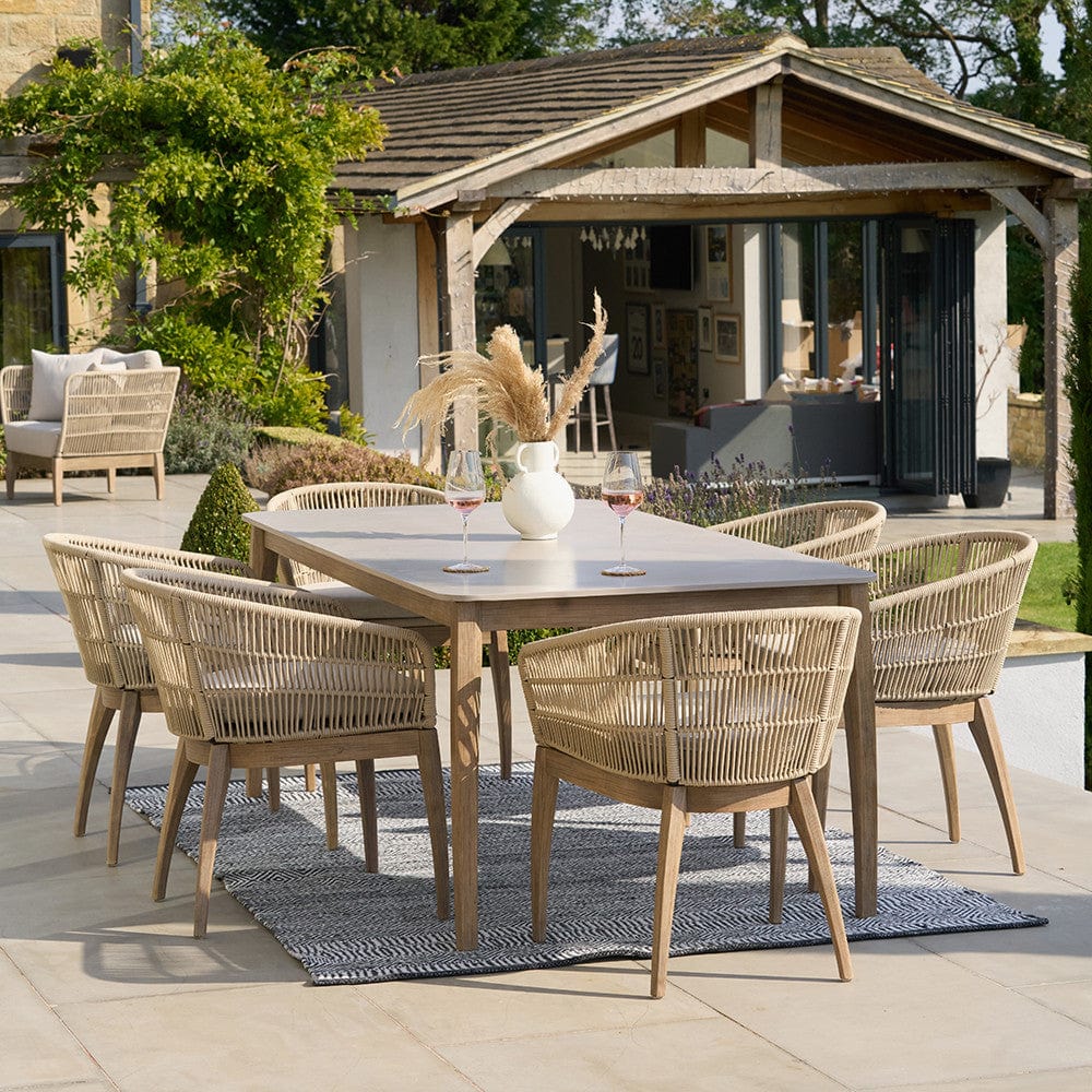 Moeven Outdoor 6 Seater Dining Set.