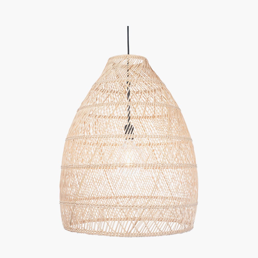 Pacific Lifestyle Outdoors Molokai Natural Woven Cloche Pendant House of Isabella UK