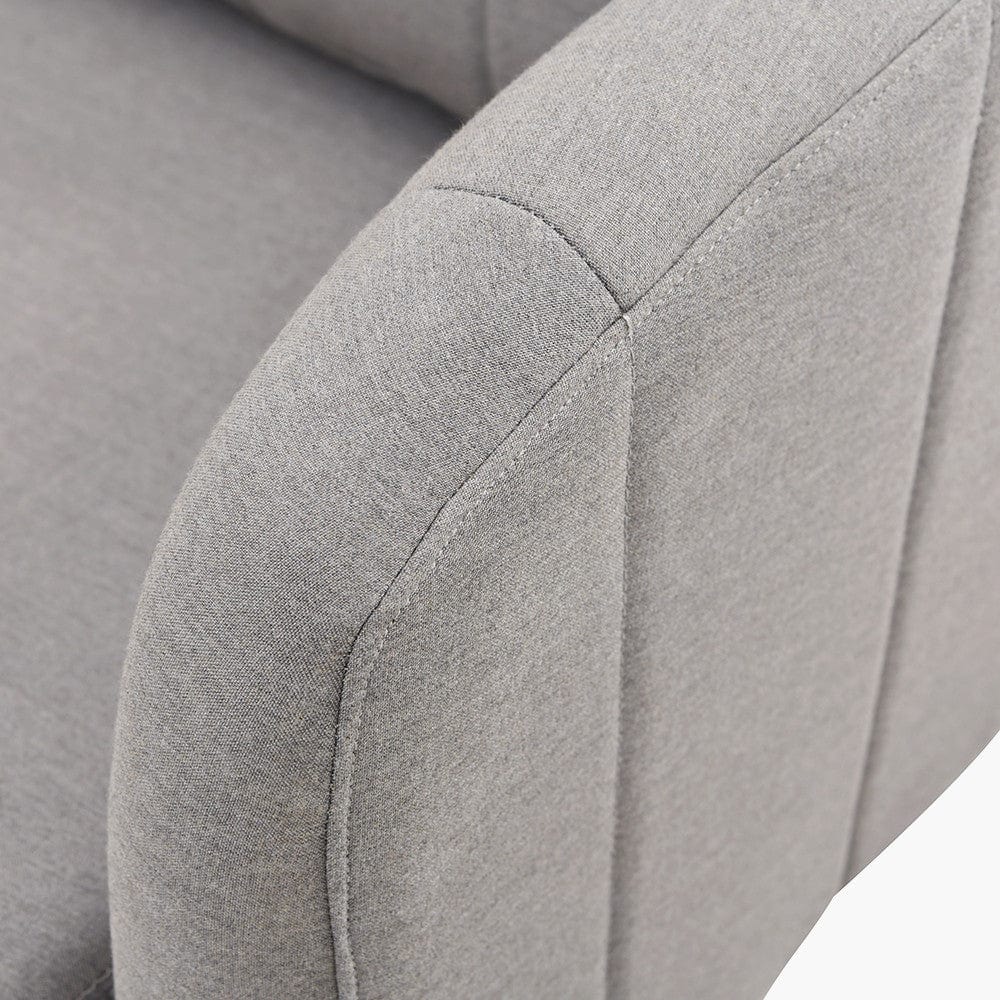 Nevada Putty Large Outdoor Corner Seating Set with Adjustable Table.