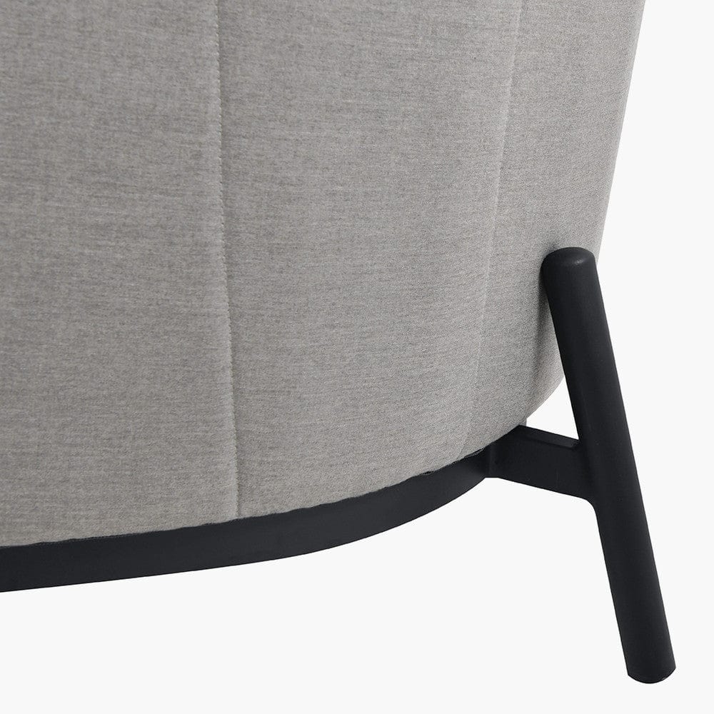 Nevada Putty Large Outdoor Corner Seating Set with Adjustable Table.