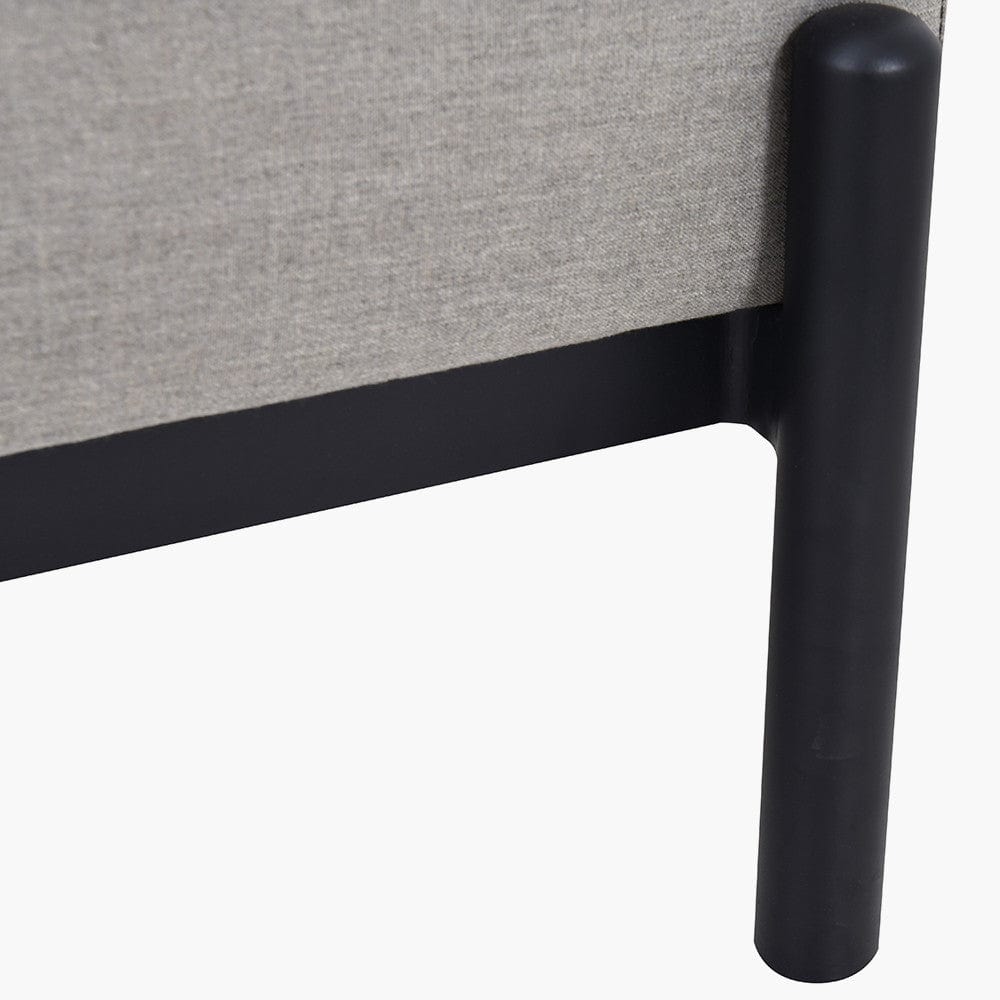 Nevada Putty Large Outdoor Corner Seating Set with Adjustable Table.