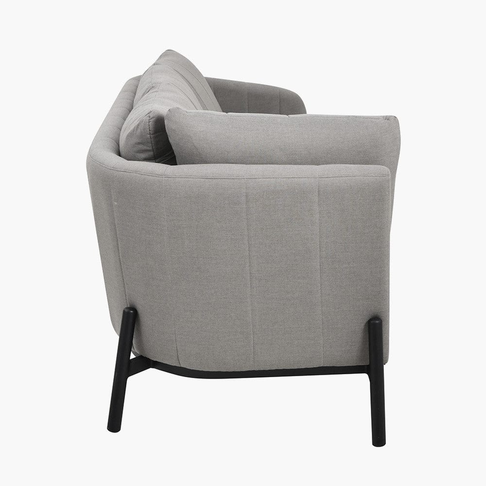 Nevada Putty Large Outdoor Corner Seating Set with Adjustable Table.