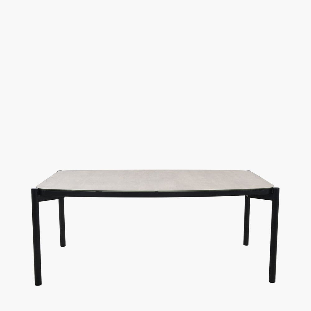 Nevada Putty Outdoor 6 Seater Dining Set.