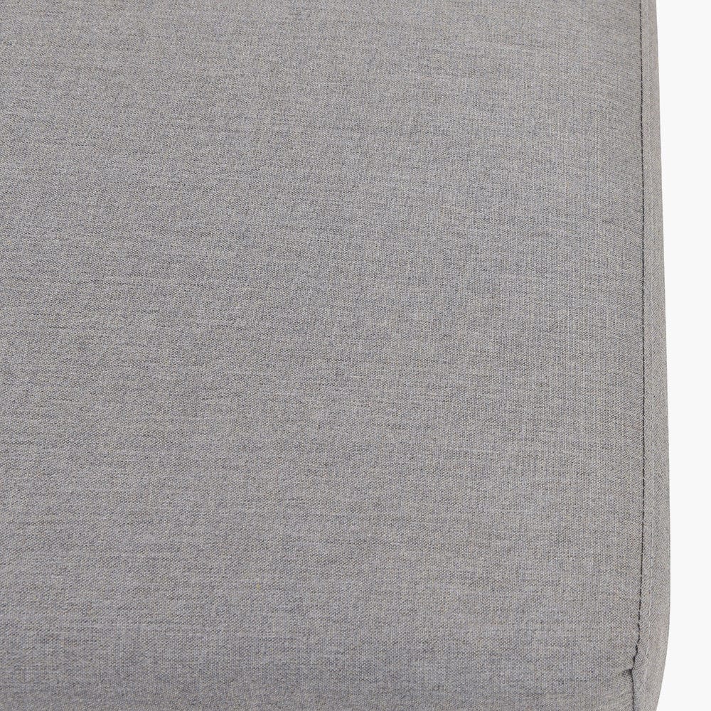 Nevada Putty Small Outdoor Corner Seating Set with Coffee Table and Footstools.