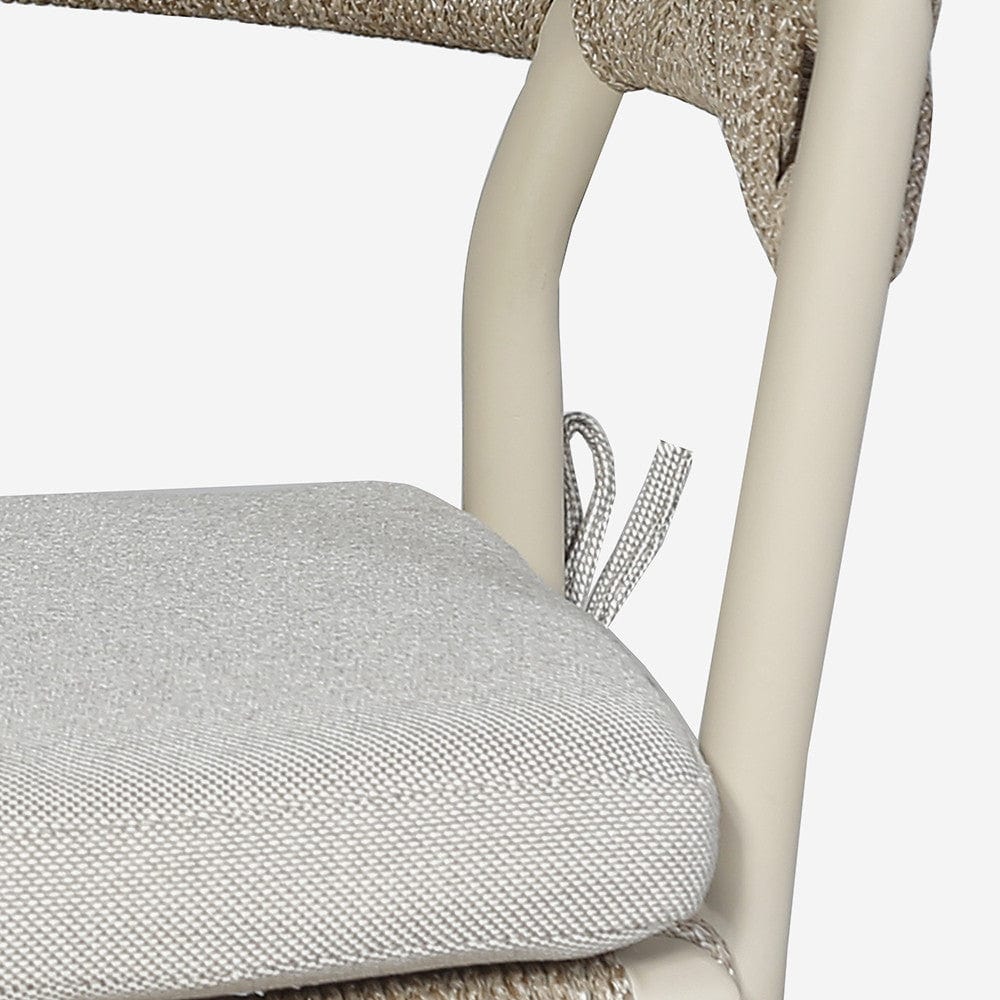 Pacific Lifestyle Outdoors Osaka Latte Outdoor 6 Seater Dining Set House of Isabella UK