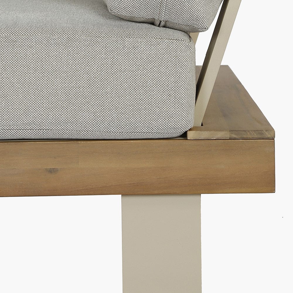 Pacific Lifestyle Outdoors Osaka Latte Outdoor Corner Seating Set House of Isabella UK