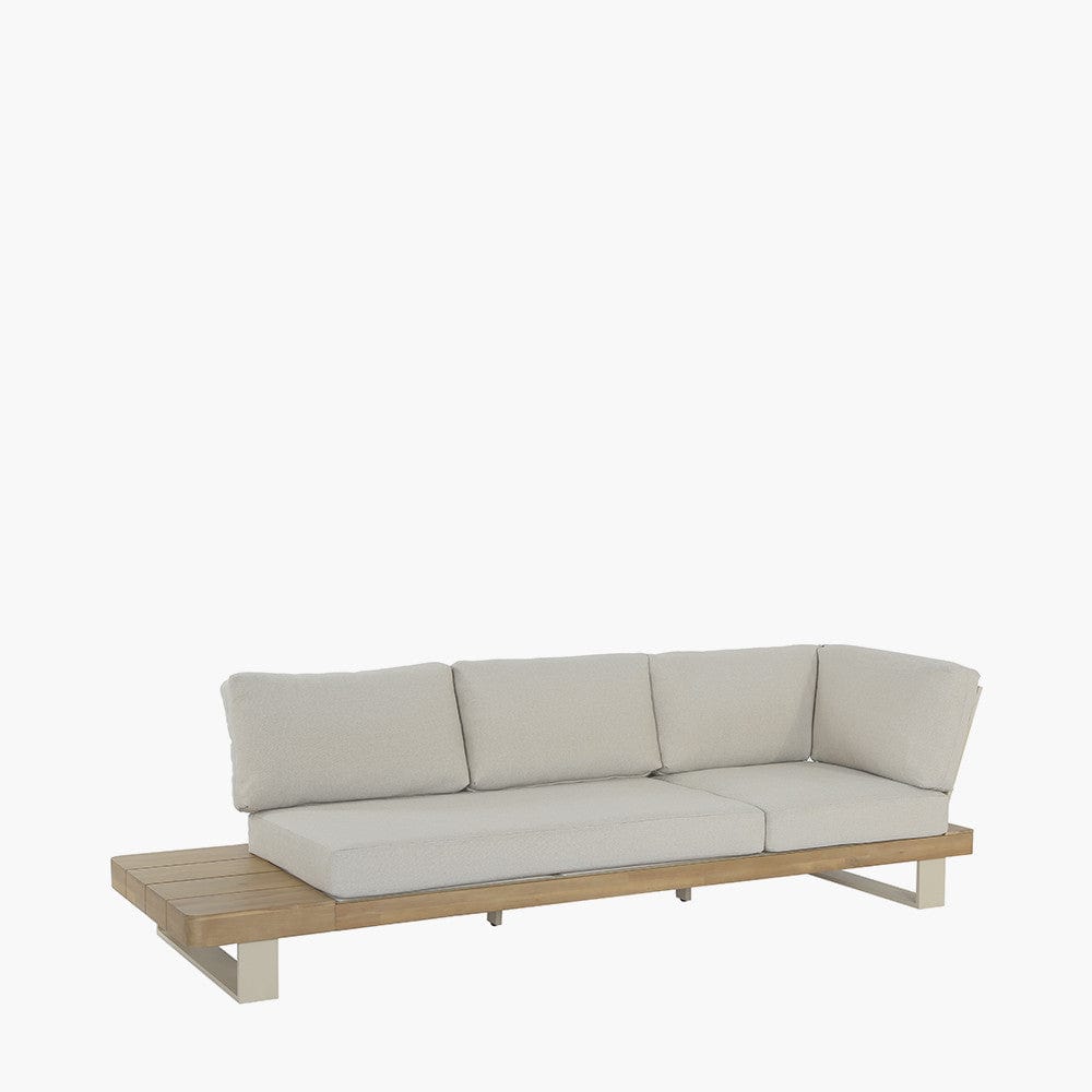 Osaka Latte Outdoor Corner Seating Set.