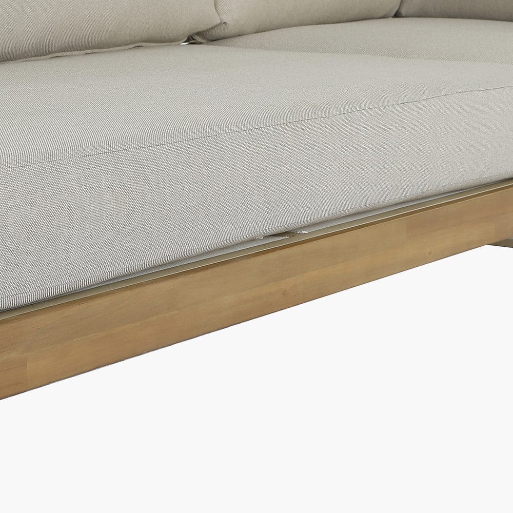 Osaka Latte Outdoor Corner Seating Set.