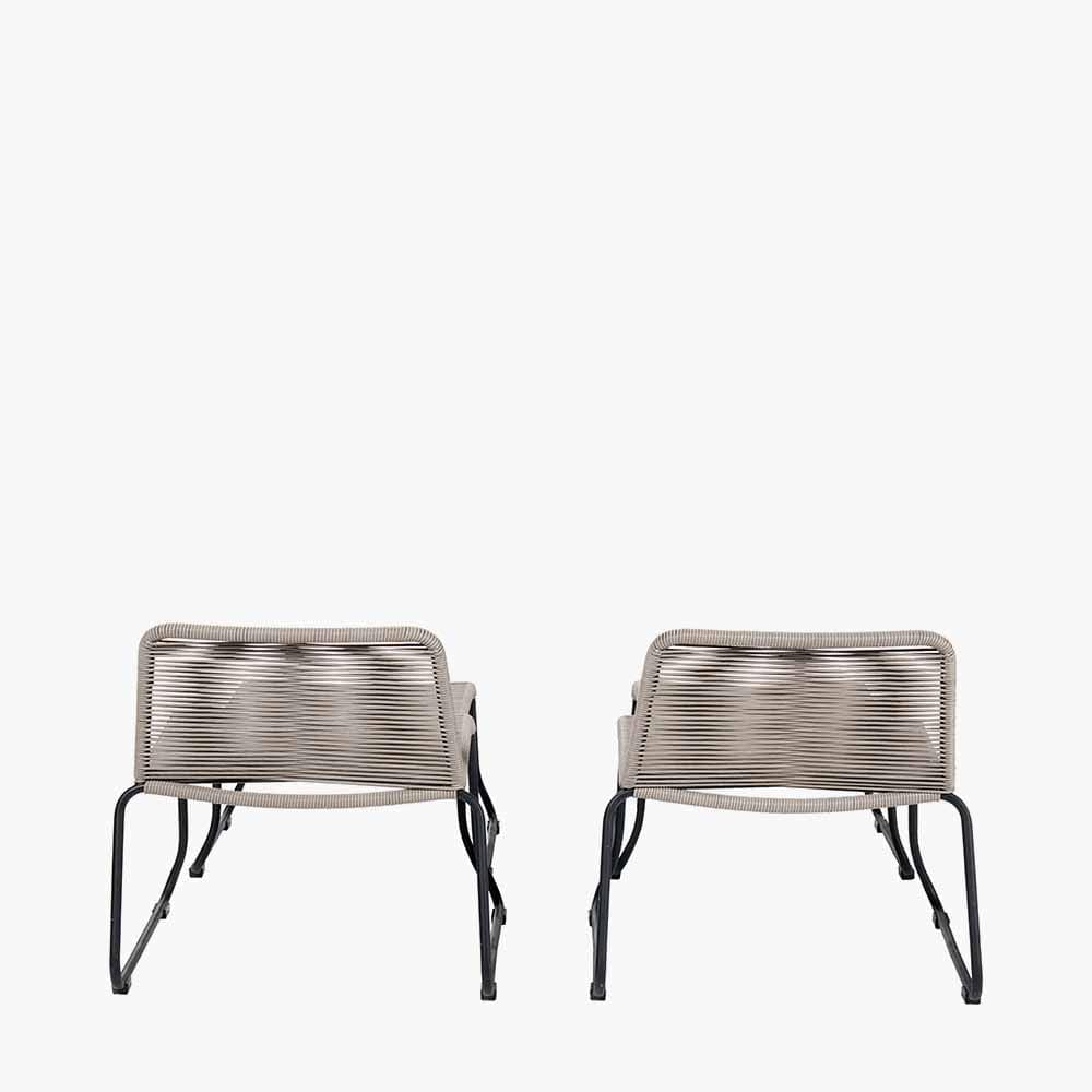 Pang Mink 4 Piece Hocker Set.